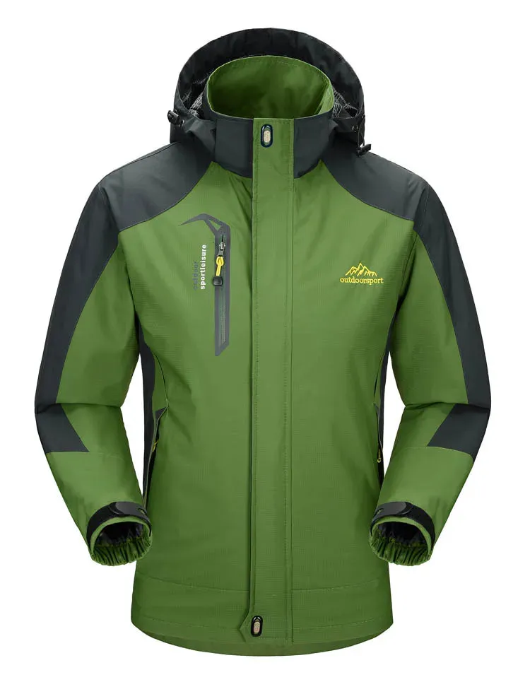 Men's Outdoor Waterproof Hiking Jacket – Autumn Trekking Windbreaker