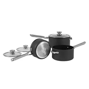 Ninja ZEROSTICK Stackable Cookware 3-Piece Pan Set (New)