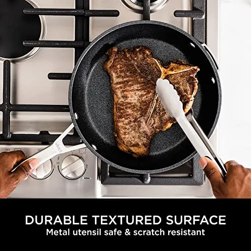Ninja ZEROSTICK Stackable Cookware 3-Piece Pan Set (New)