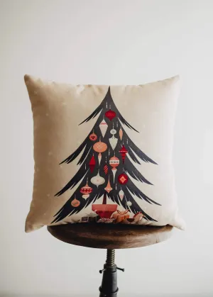 Nordic Christmas Tree Throw Pillow Cover | Christmas tree | Christmas Gifts | Room Decor | Mom Gift | Aaesthetic Room Decor | Room Decor