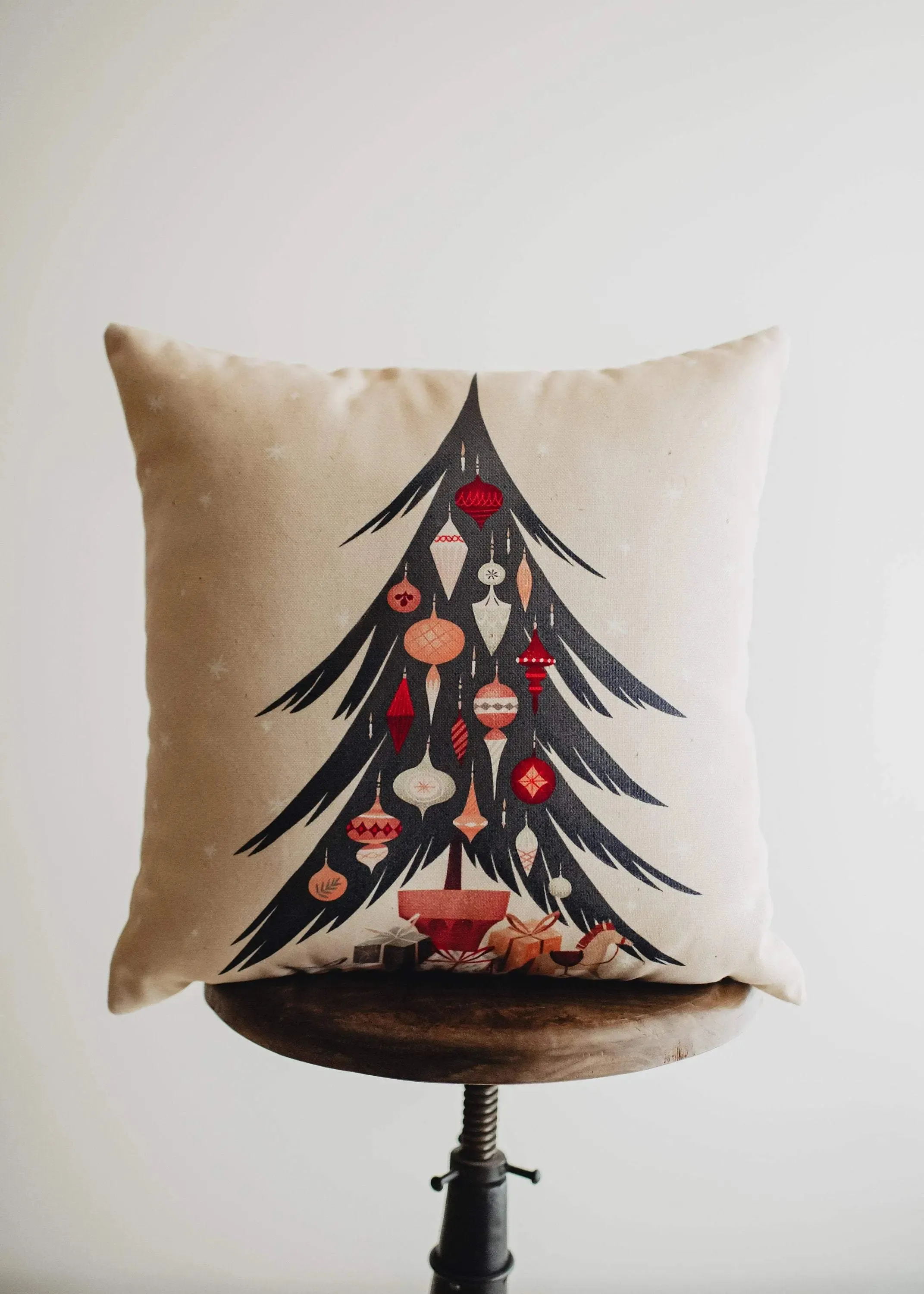 Nordic Christmas Tree Throw Pillow Cover | Christmas tree | Christmas Gifts | Room Decor | Mom Gift | Aaesthetic Room Decor | Room Decor