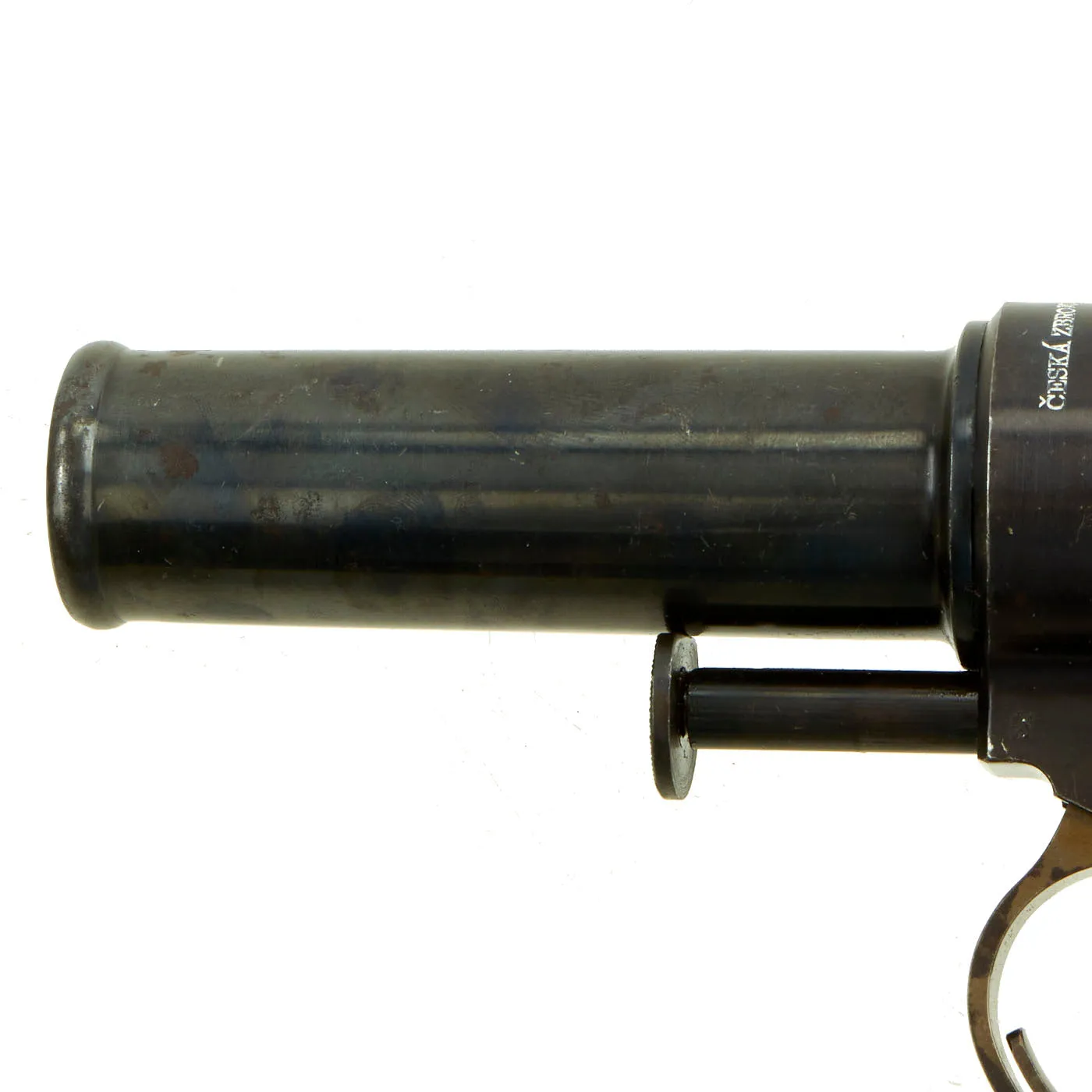 Original Czech Pre-WWII Vz.30 Signal Flare Pistol dated 1937 - Serial 13142