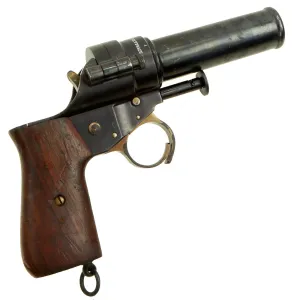 Original Czech Pre-WWII Vz.30 Signal Flare Pistol dated 1937 - Serial 13142