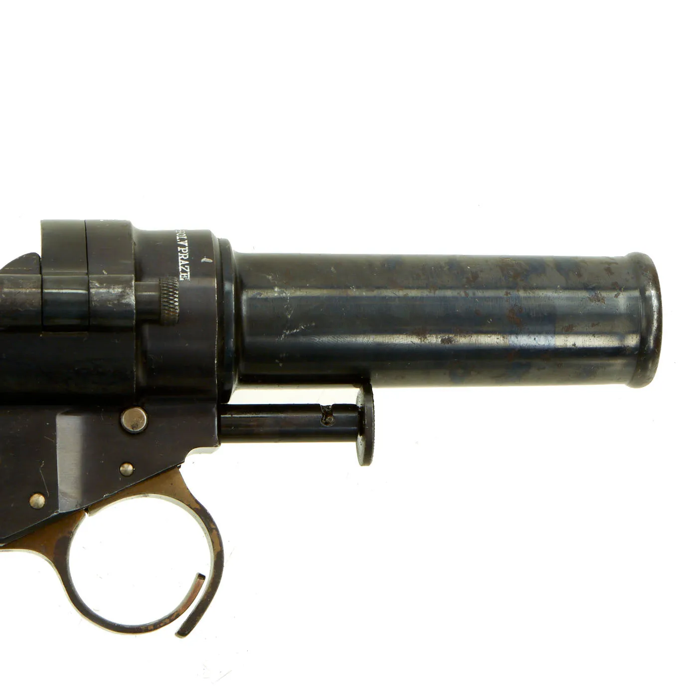 Original Czech Pre-WWII Vz.30 Signal Flare Pistol dated 1937 - Serial 13142