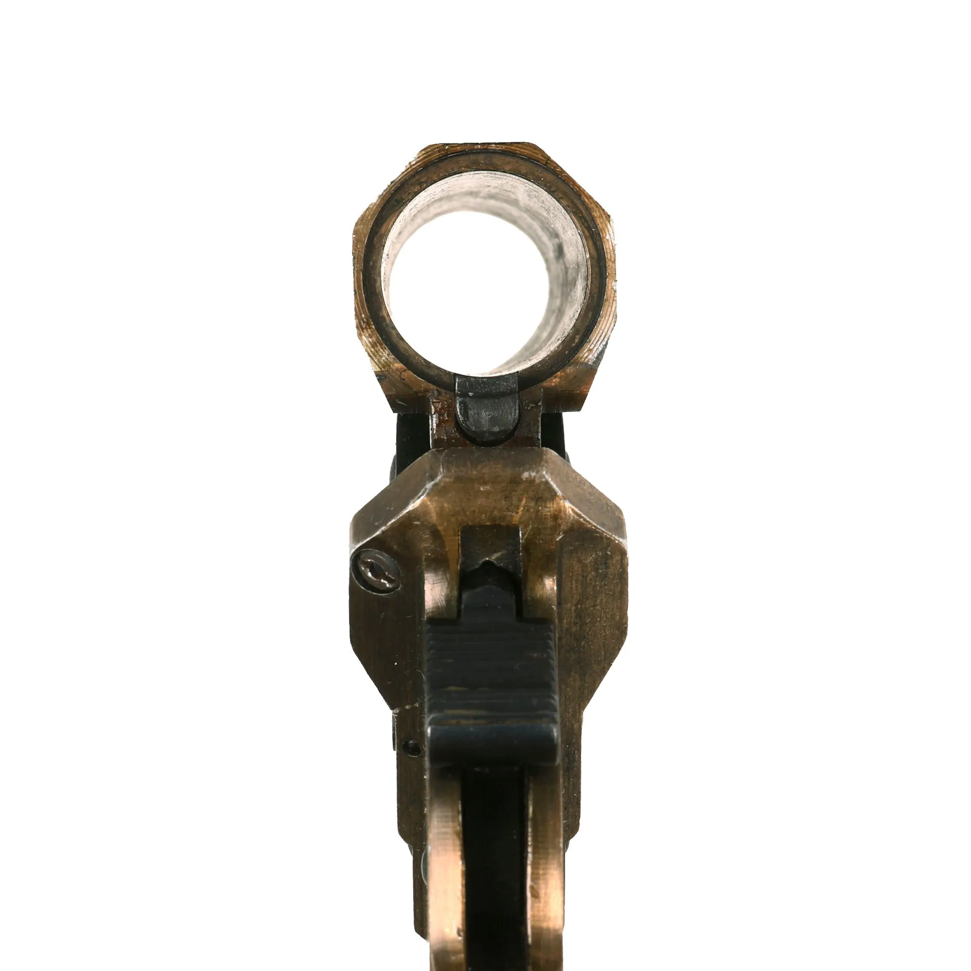 Original German WWII 1943 Dated Leuchtpistole 34 Heer Signal Flare Pistol by Bernhard Berghaus - Serial 9383