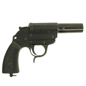 Original German WWII 41 dated Leuchtpistole 34 Heer Signal Flare Pistol by Bernhard Berghaus - Serial 2309