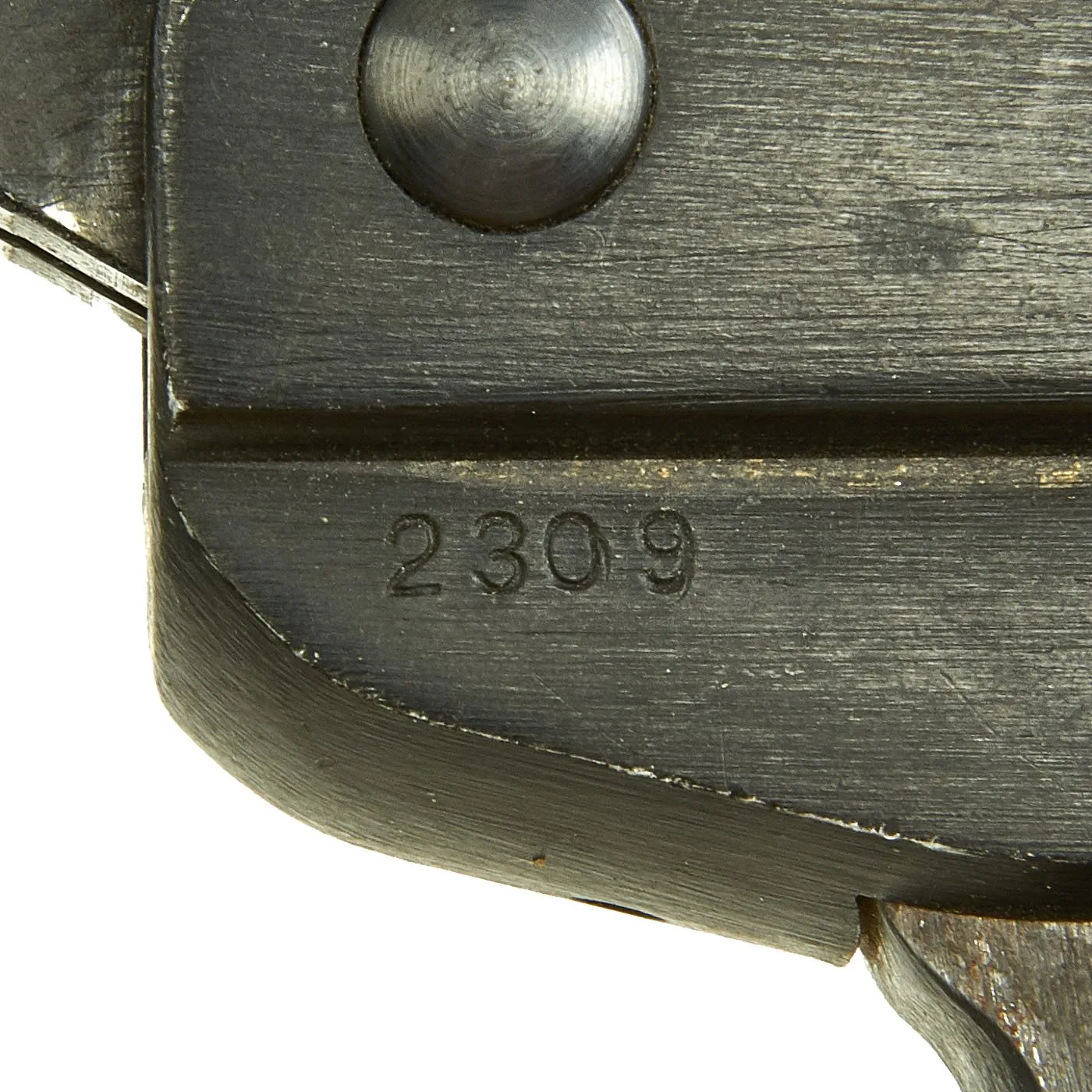 Original German WWII 41 dated Leuchtpistole 34 Heer Signal Flare Pistol by Bernhard Berghaus - Serial 2309