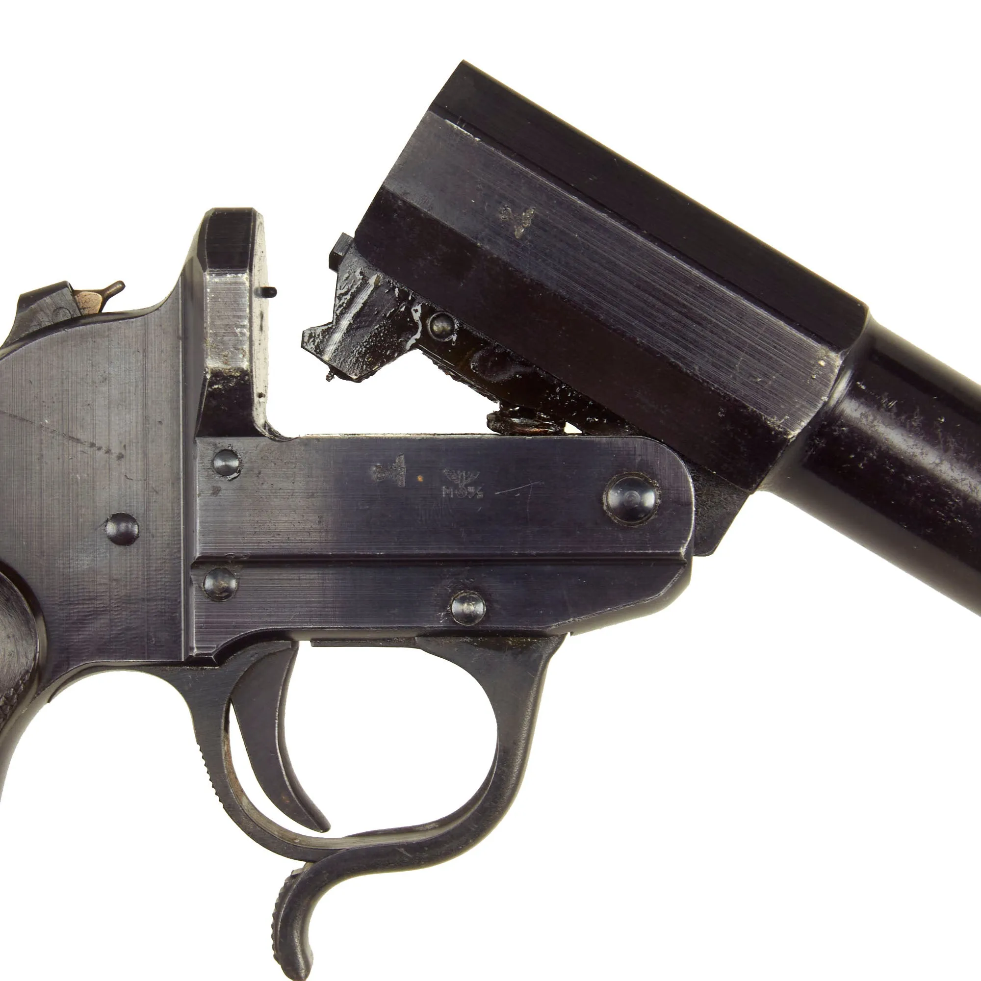 Original German WWII Kriegmarine Issue Walther Model 34 Leuchtpistole LP34 - Serial 38683 L