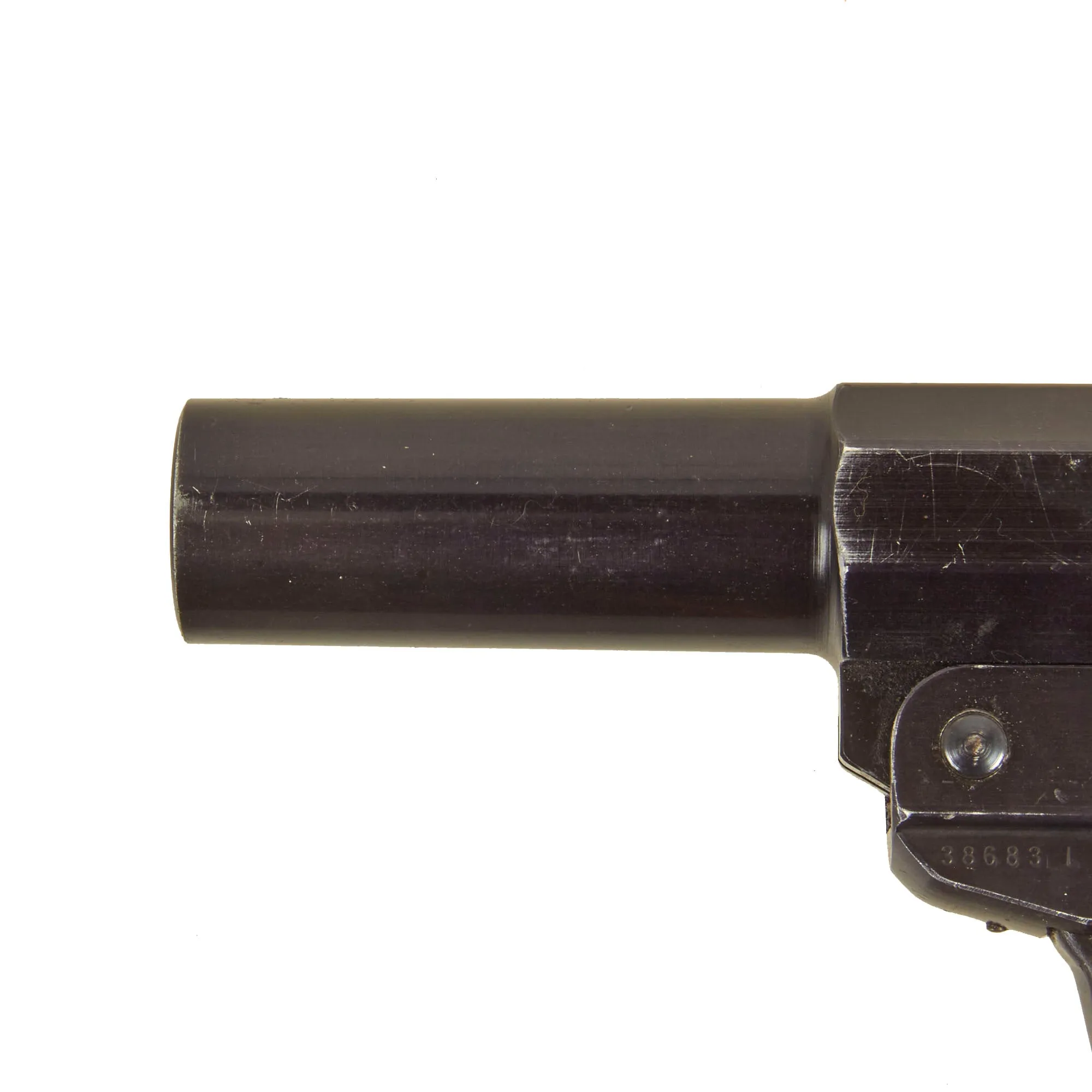 Original German WWII Kriegmarine Issue Walther Model 34 Leuchtpistole LP34 - Serial 38683 L
