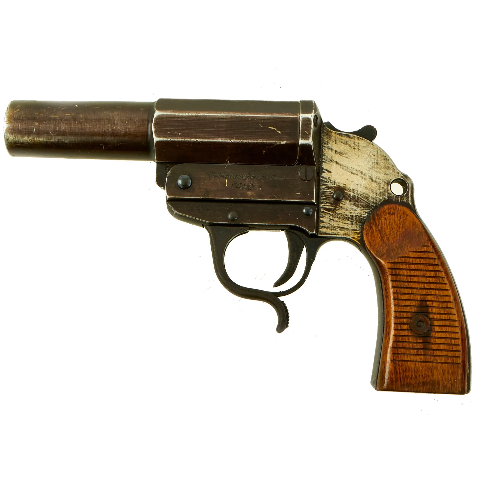 Original German WWII Late War Walther Model 34 Leuchtpistole LP34
