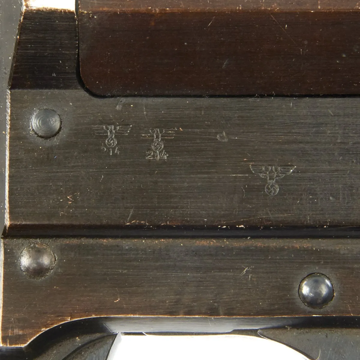 Original German WWII Leuchtpistole 34 Heer Signal Flare Pistol by Bernhard Berghaus - Dated 1941