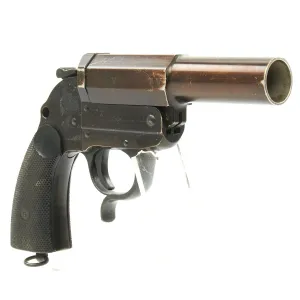 Original German WWII Leuchtpistole 34 Heer Signal Flare Pistol by Bernhard Berghaus - Dated 1941