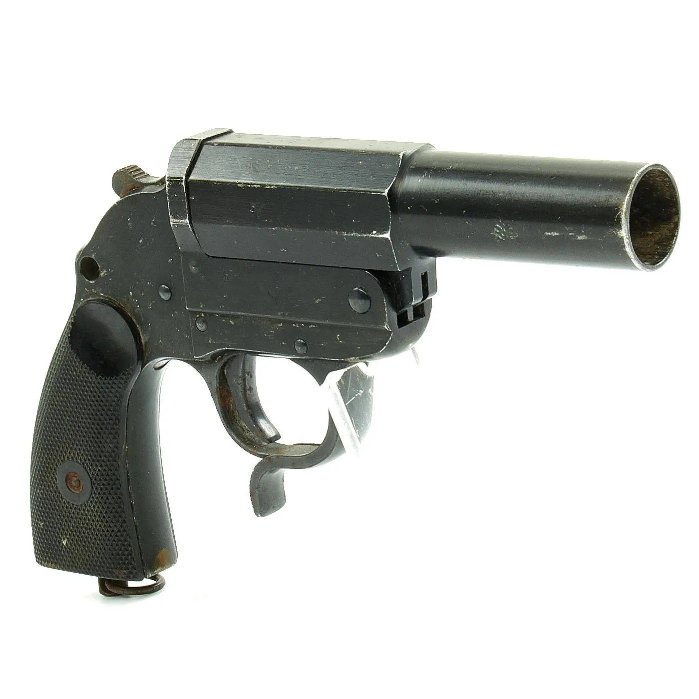 Original German WWII Leuchtpistole 34 Heer Signal Flare Pistol by Bernhard Berghaus - Dated 1942