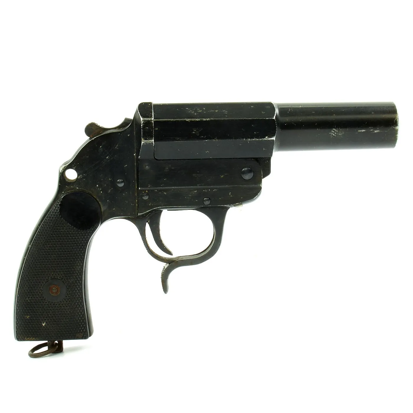 Original German WWII Leuchtpistole 34 Heer Signal Flare Pistol by Bernhard Berghaus - Dated 1942