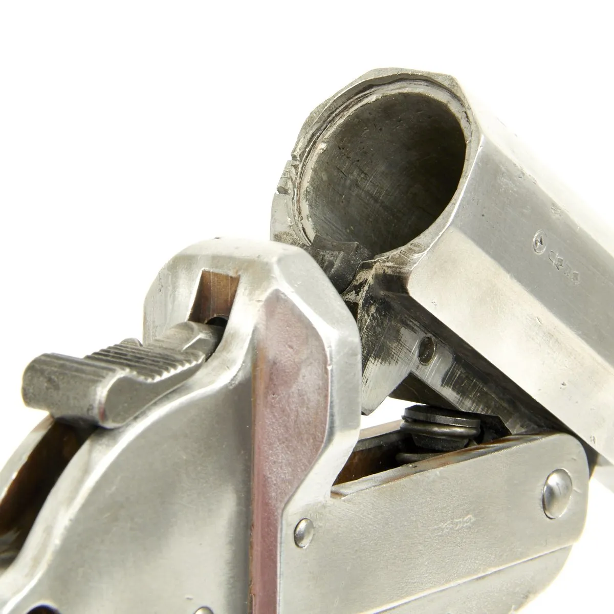 Original German WWII Leuchtpistole 34 Heer Signal Flare Pistol by ERMA-Erfurt - Dated 1937