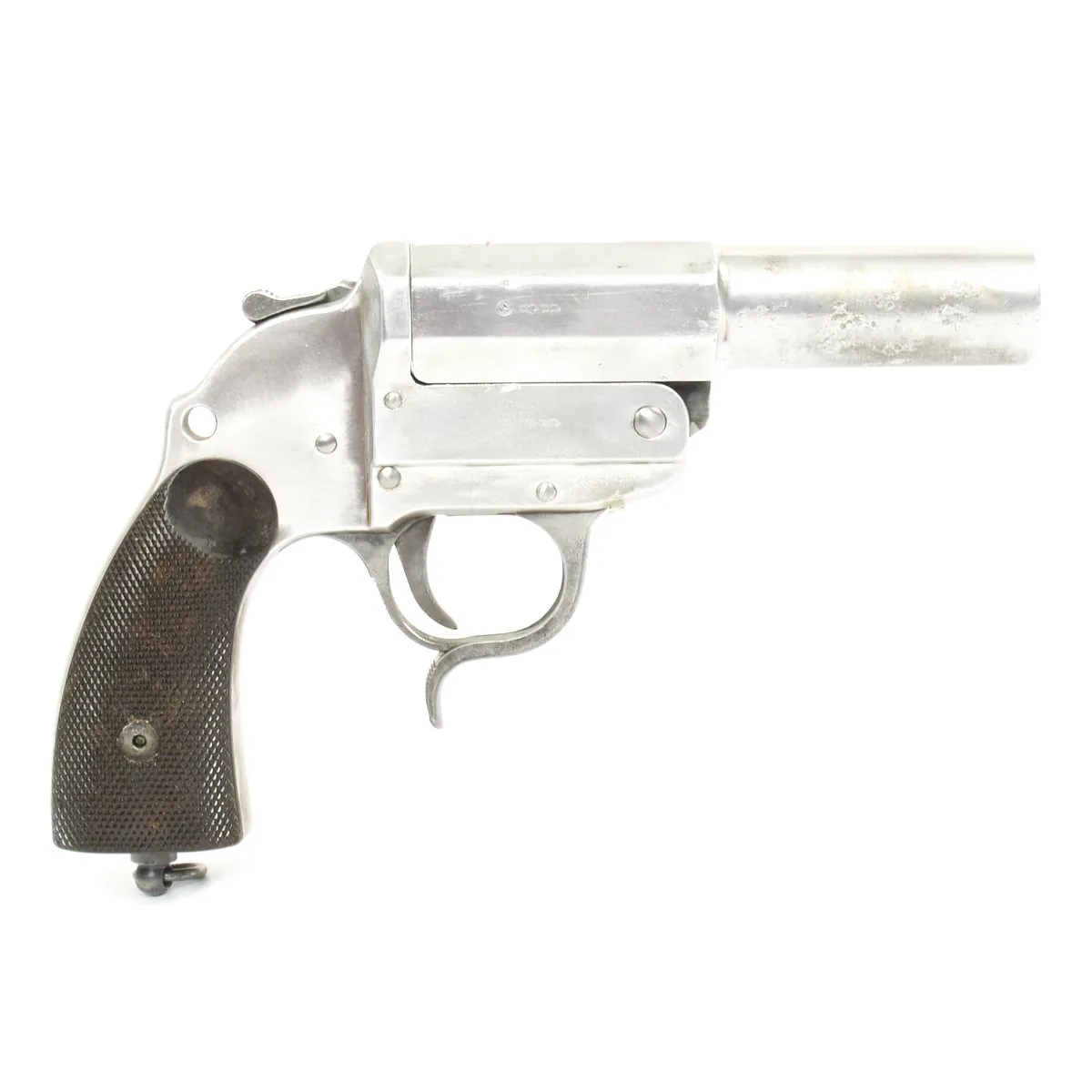 Original German WWII Leuchtpistole 34 Heer Signal Flare Pistol by ERMA-Erfurt - Dated 1937