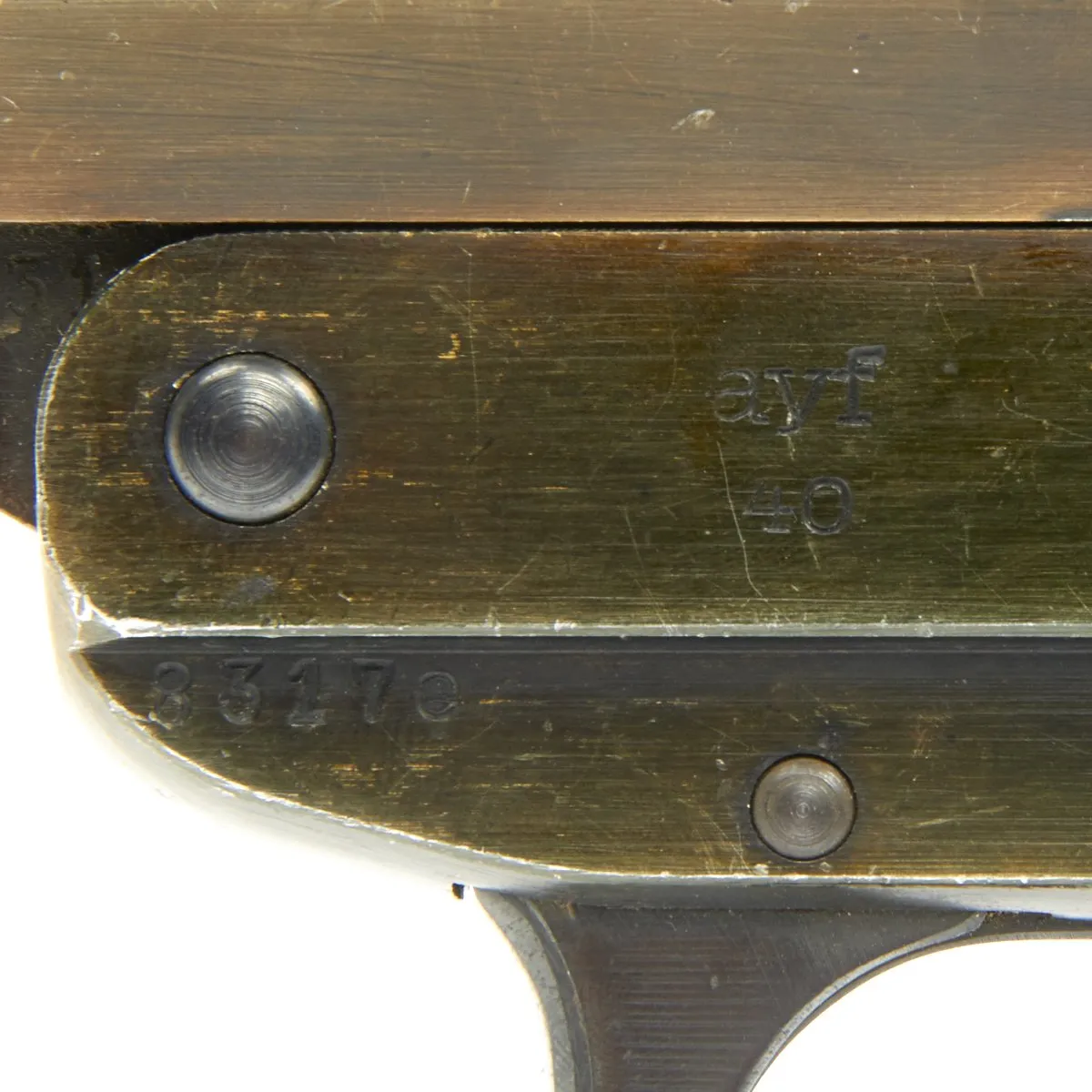 Original German WWII Leuchtpistole 34 Heer Signal Flare Pistol by ERMA-Erfurt - Dated 1940