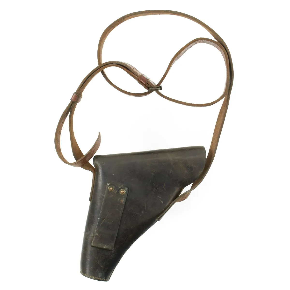 Original German WWII Leuchtpistole 34 Heer Signal Flare Pistol by Walther in British Holster - Dated 1942