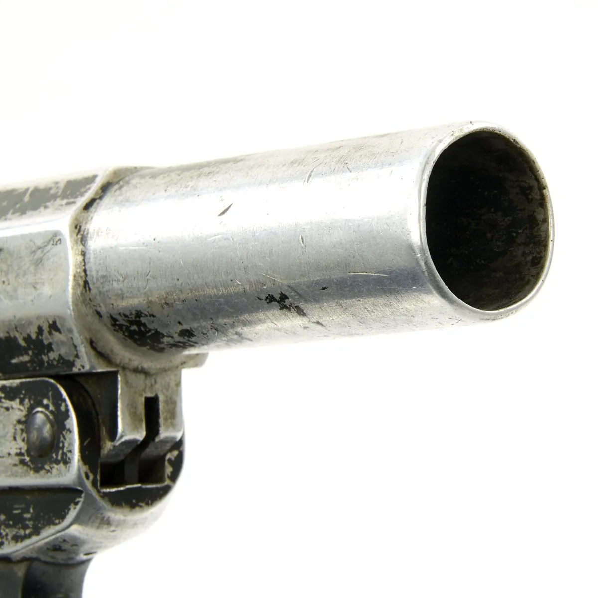 Original German WWII Leuchtpistole 34 Heer Signal Flare Pistol by Walther in British Holster - Dated 1942