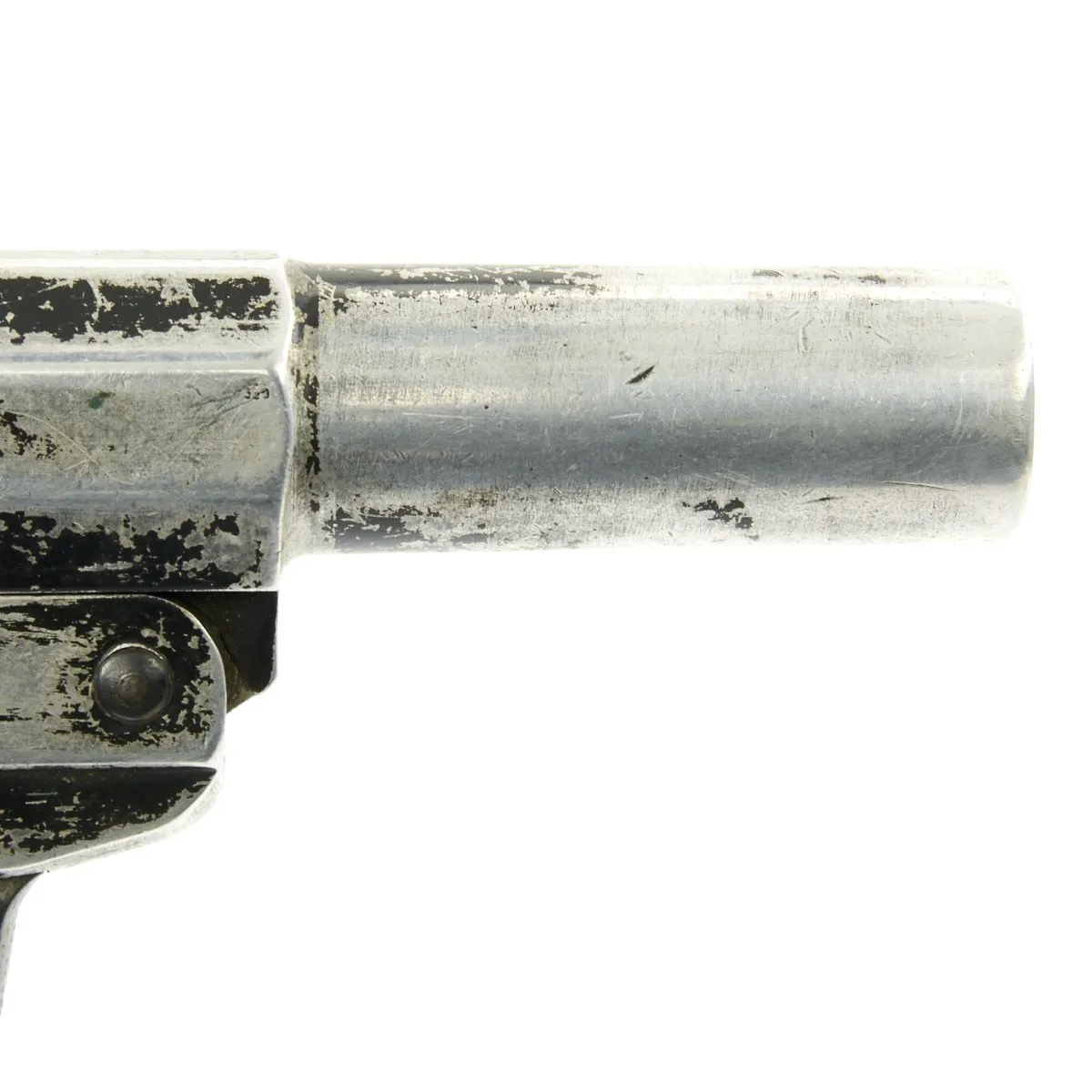 Original German WWII Leuchtpistole 34 Heer Signal Flare Pistol by Walther in British Holster - Dated 1942