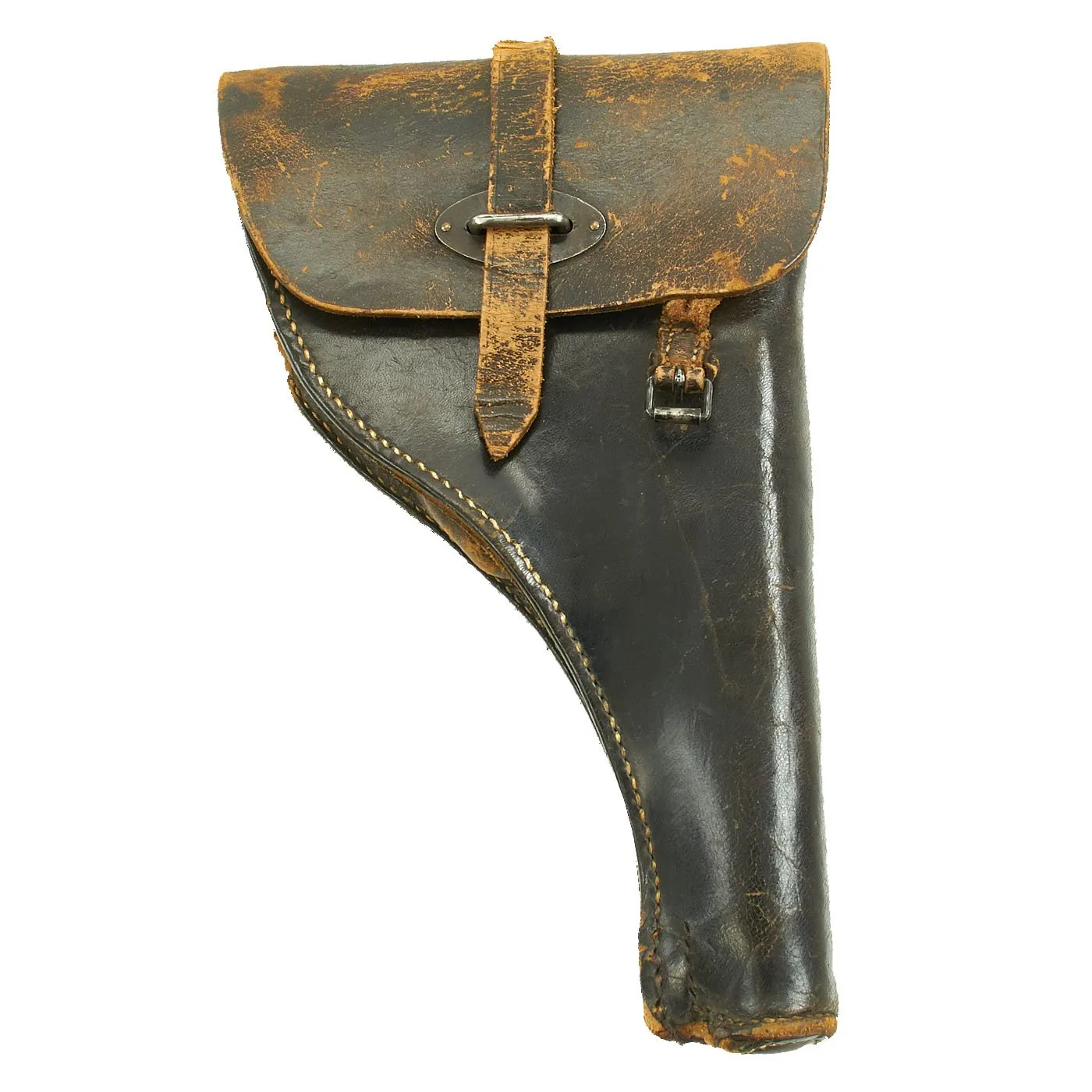 Original German WWII Leuchtpistole 34 Heer Signal Flare Pistol by Walther with Holster - Dated 1943