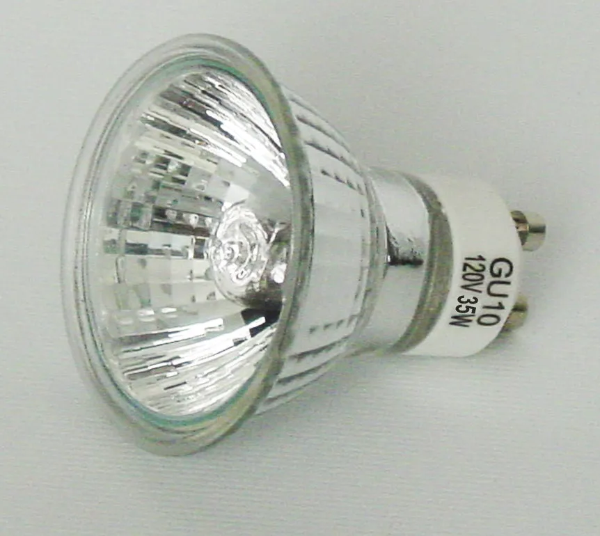 Pack of 12 Halogen 120V Flood Light Bulb GU10 Dimmable 35 Watt Indoor Outdoor
