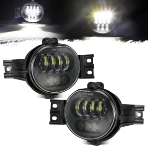 Partsam LED Fog Lights Lamps Assembly For Ram Durango Truck