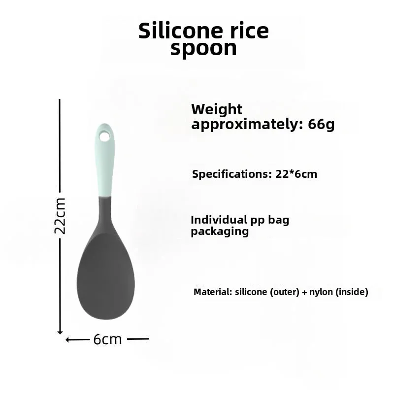 Silicone Non-Stick Kitchen Spoon