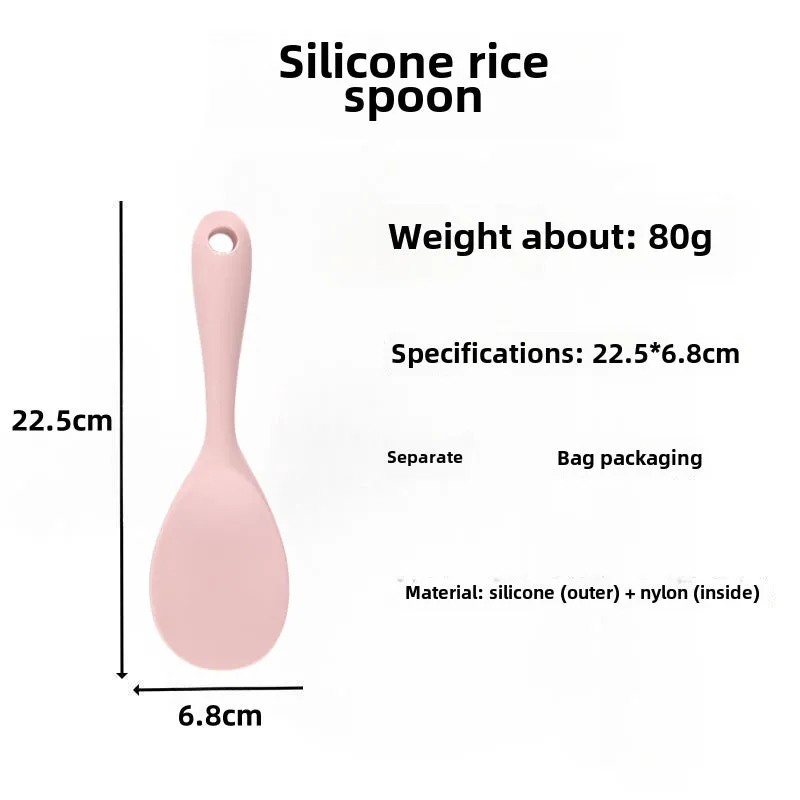 Silicone Non-Stick Kitchen Spoon
