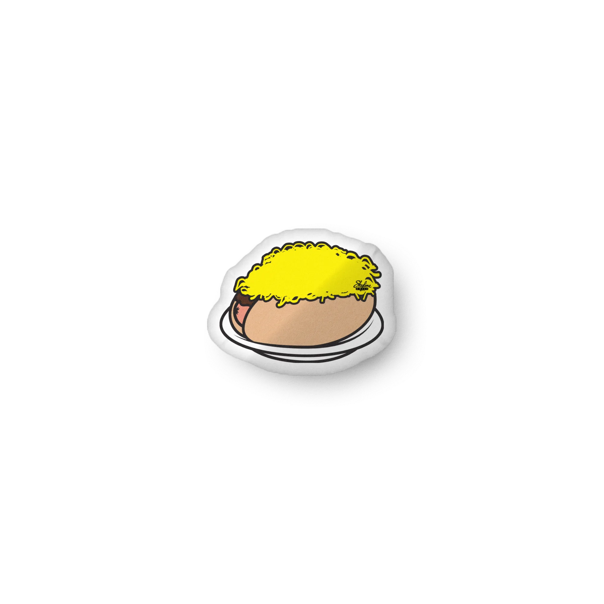 Skyline Cheese Coney Pillow