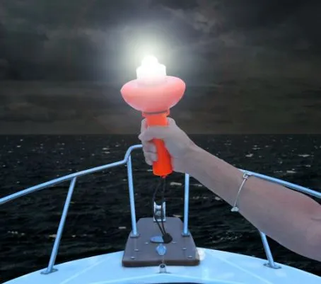 SOS Distress Light with Day Signal Flag