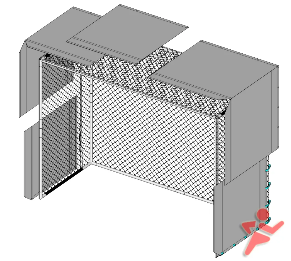 Super Bay™ Golf Simulator Safety Bay