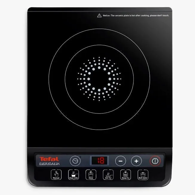 Tefal  IH201840 Everyday Portable Induction Hob, Black