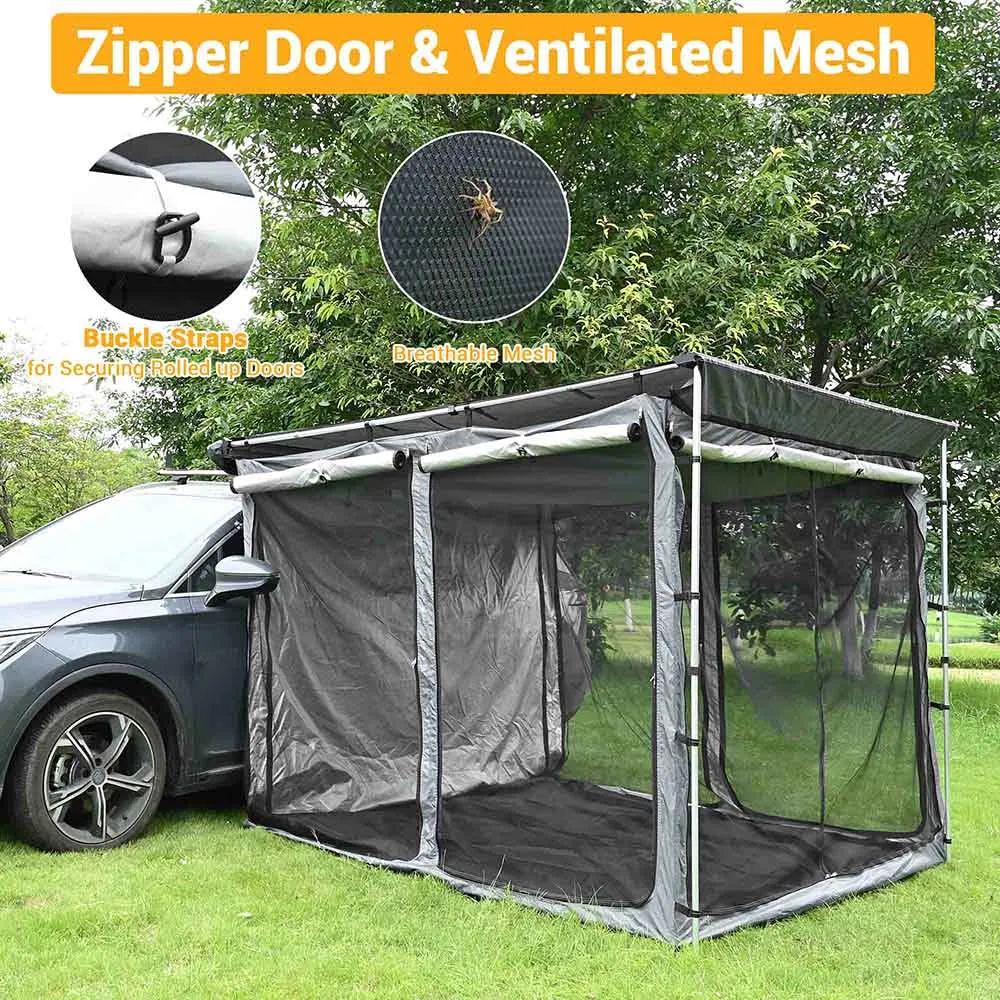 TheLAShop RV Awning Screen Room for Travel Trailer 8' 2" x 7' 7"