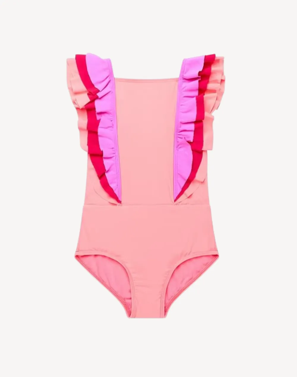Toddler Girls Sunsets Ruffle One Piece