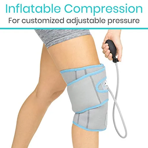 Vive Arctic Flex Cold Compression Knee Wrap (Unisex)